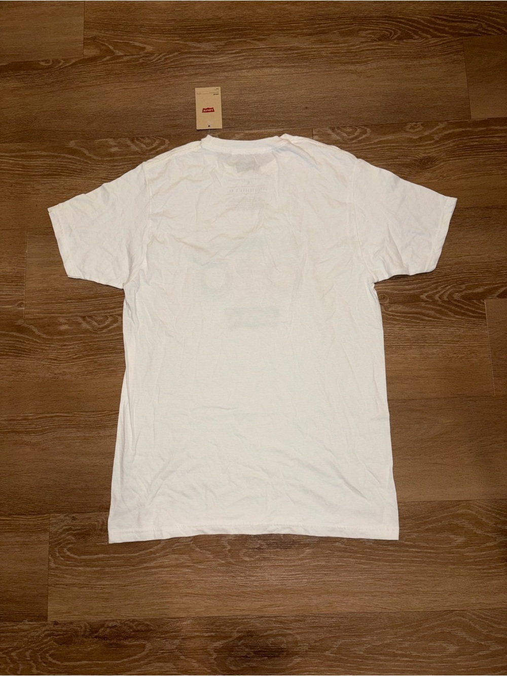 Levi’s Graphic T-Shirt Mens Medium White Boombox Short Sleeve Casual Tee New - Picture 5 of 7